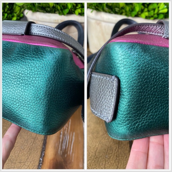 Coach Metallic Colorblock Andi Backpack – 2018 (Style F49123) - Picture 8 of 13